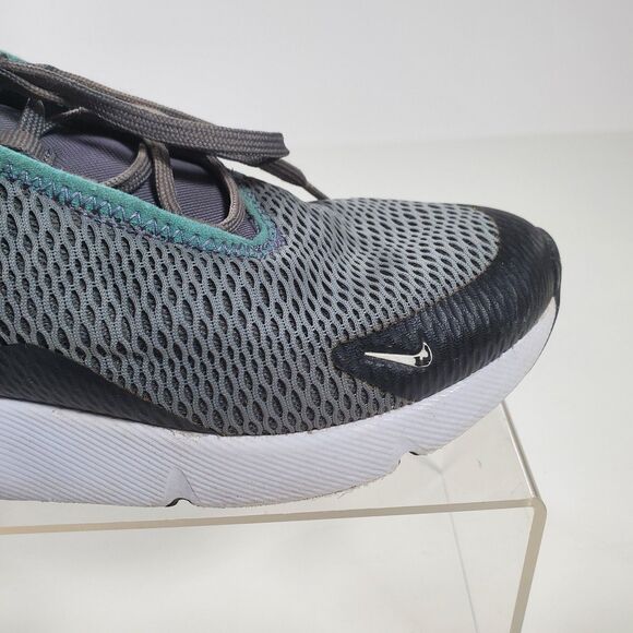 Nike Air Max 270 Sneakers Youth Size 3Y Gray Black White Red Unisex Running Shoe - Picture 10 of 15